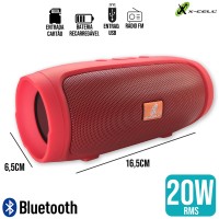 Caixa de Som Bluetooth 20W XC-CP-115 X-Cell - Vermelha